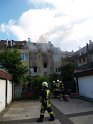 Brand Wohnung mit Menschenrettung Koeln Vingst Ostheimerstr  P013